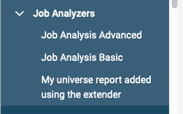 Open new Analyzer report