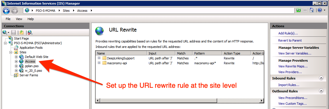 Add Proxy Rules