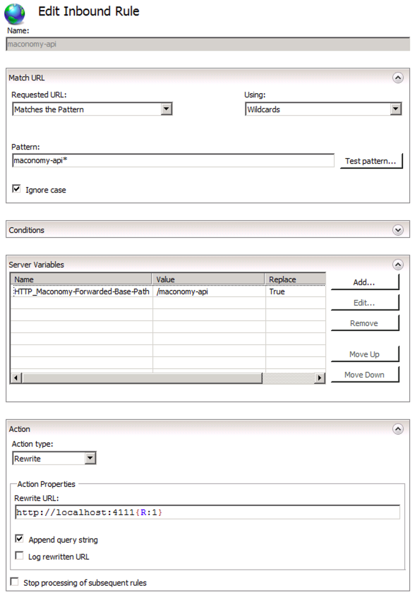 Maconomy API