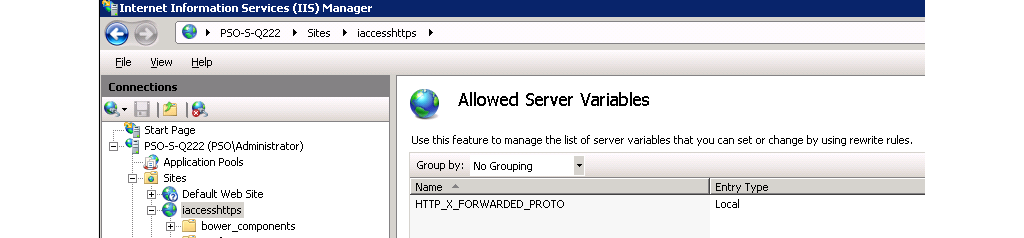 Add Server Variables